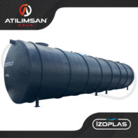 100 m3 Fiberglas Septik Tank