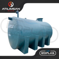 20 Ton Fiberglas Yer Altı Foseptik Tankı