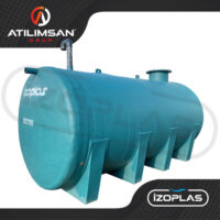 20 Ton Fiberglas Foseptik Tankı