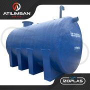 20 Ton Fiberglas Toprak Altı Foseptik Tank