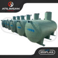 3 Ton Fiberglas Foseptik Tanklar