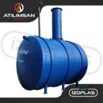 30 Ton Fiberglas Yer Altı Foseptik Tankı